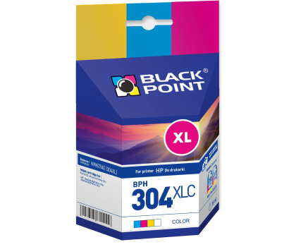 Tusz BLACK POINT BPH304XLC Zamiennik do HP304XL N9K07AE